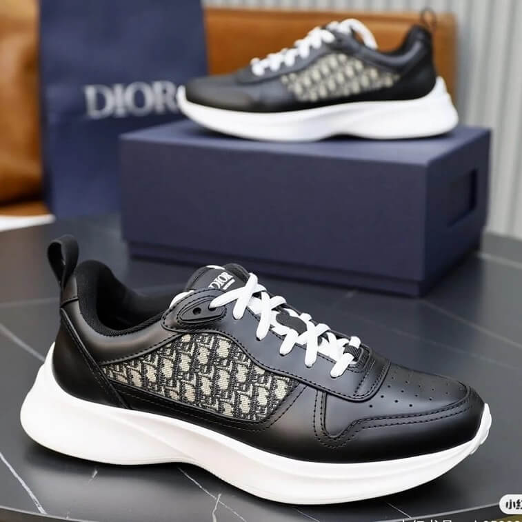 Dior Runner Sneakers For Men in CD Logo Shoes - AjmanShop