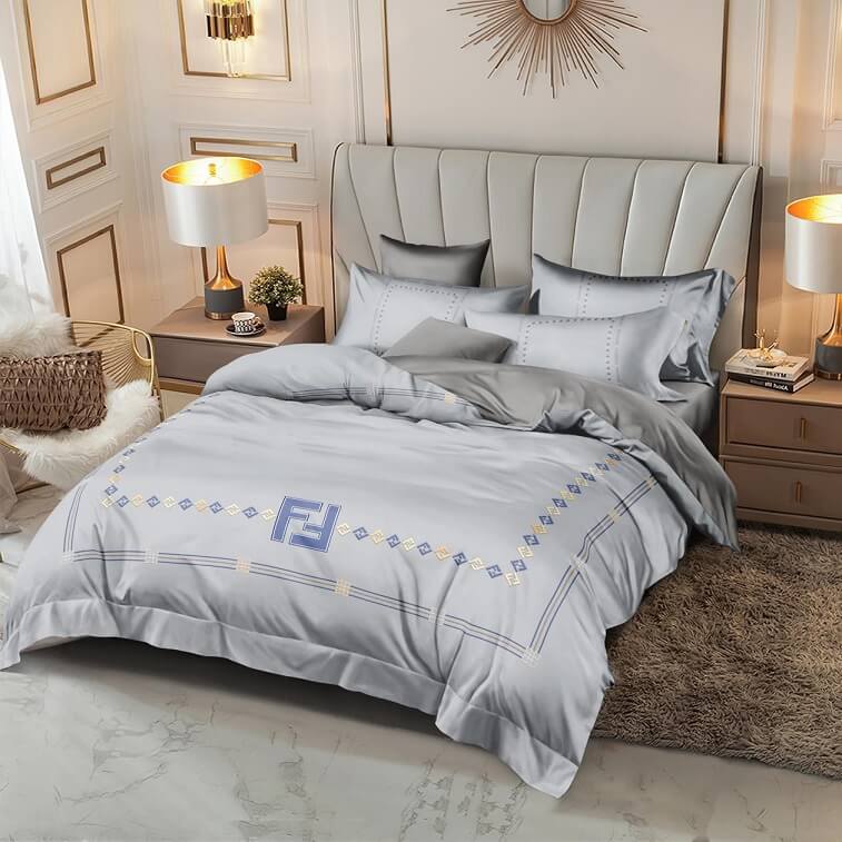 Fendi Bedsheet Set 6pcs - AjmanShop