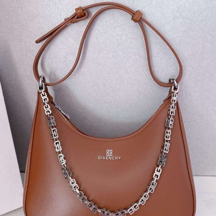 Givenchy Women Hobo Bag Camel- Ajmanshop (1)