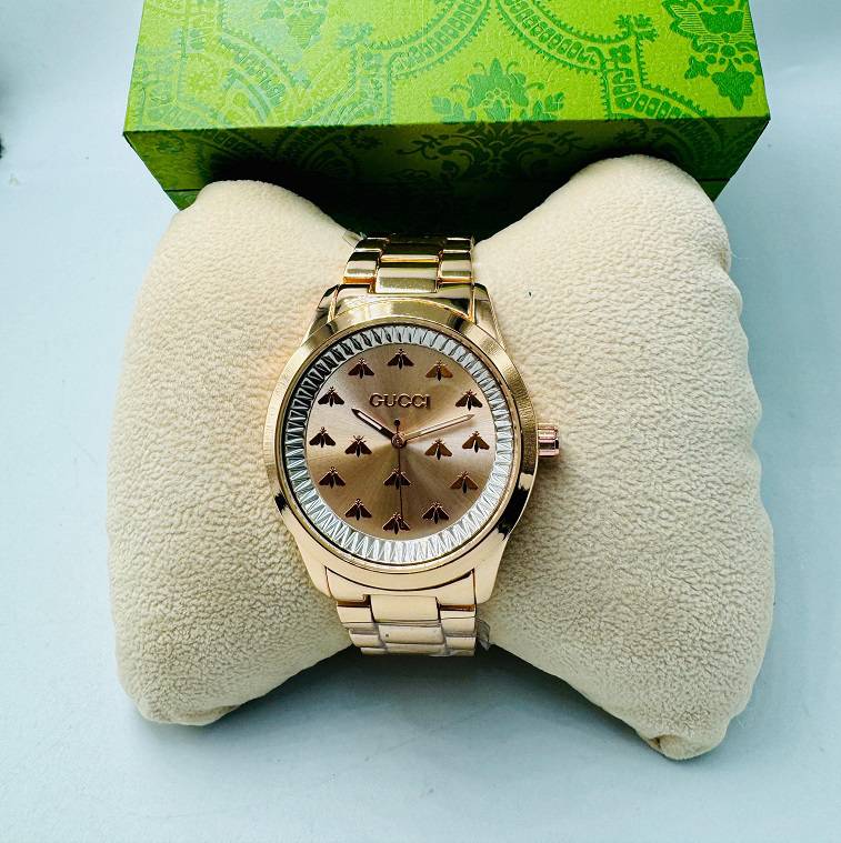 Gucci G-Timeless Watch for Women with Logo - AjmanShop 