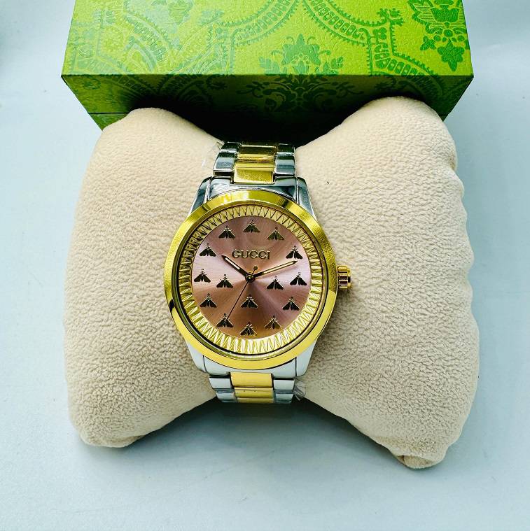 Gucci G-Timeless Watch for Women with Logo - AjmanShop 