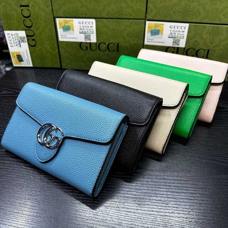 Gucci GG Wallet in Marmont Chain for Women- AjmanShop