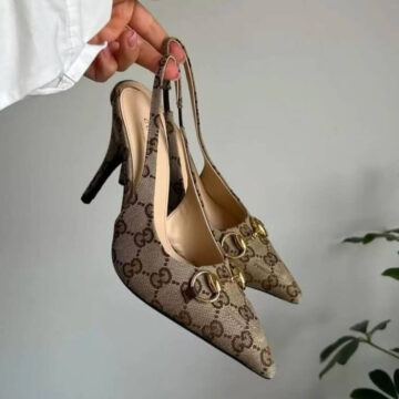 Gucci Pump Heels, Signature - AjmanShop