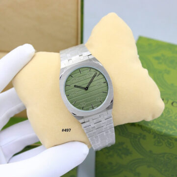 Gucci Slim Watches, Green - AjmanShop