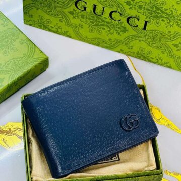 Gucci Wallet For Men, Blue - AjmanShop