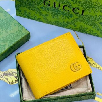 Gucci Wallet For Men, Yellow - AjmanShop