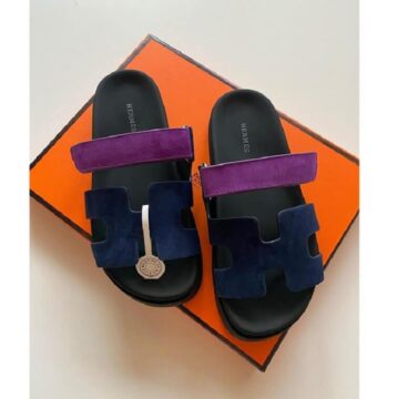 Hermes Chypre Sandal, Bergundy - AjmanShop