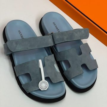 Hermes Chypre Women Sandals Gray - AjmanShop