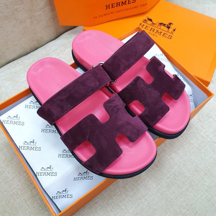 Hermes Chypre Women Sandals Purple - AjmanShop