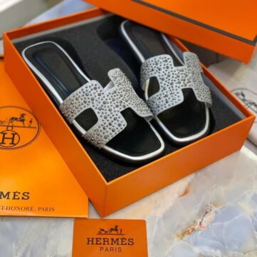 Hermes Crystal Slipper - AjmanShop