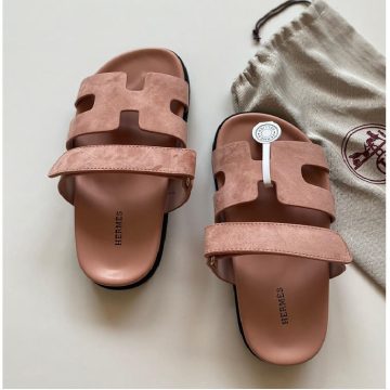 Hermes Flat Sandal Multi Color - AjmanShop
