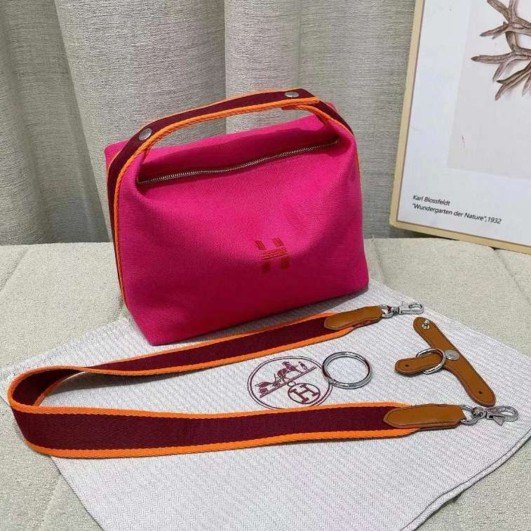 Hermes Hibiscus Brac Clutch Bag for Women - AjmanShop