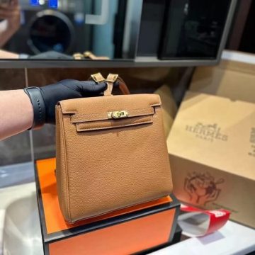 Hermes Kelly Backpack Shoulder Bag 25cm - AjmanShop