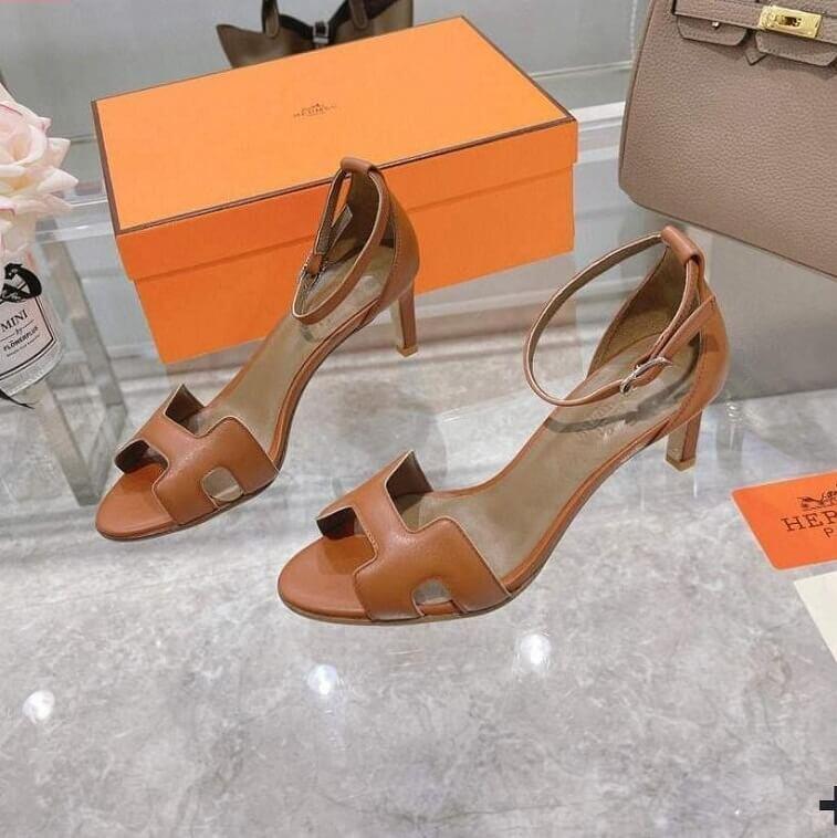 Hermes Pumps Heel Sandals for Women - AjmanShop