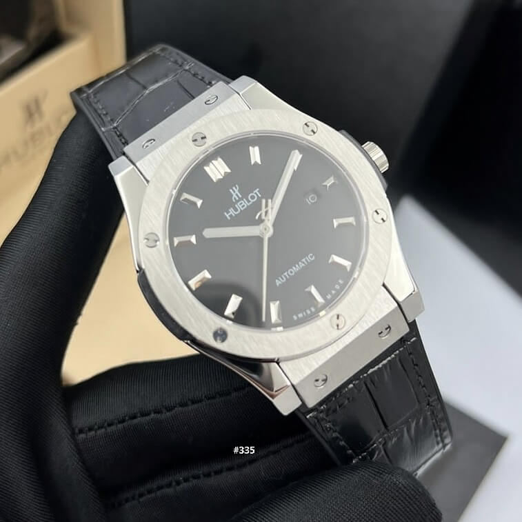 Hublot Classic Fusion Watch Black - AjmanShop