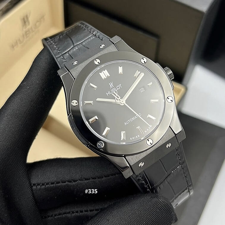 Hublot Classic Fusion Watch Full Black - AjmanShop