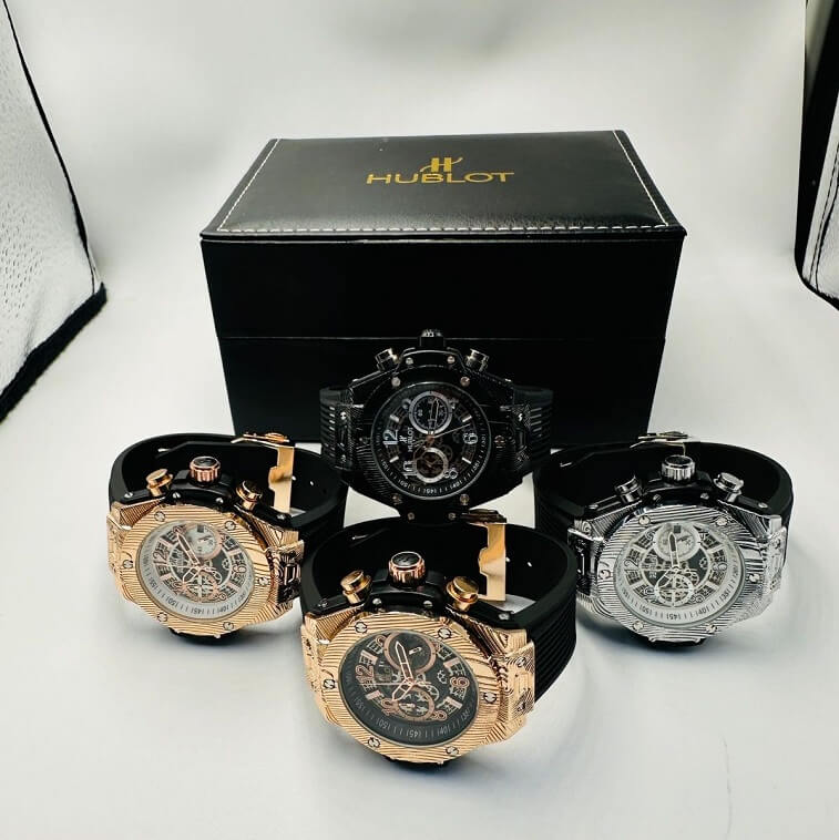 Hublot Watch for Men with Designer Dial Frame in AjmanShop