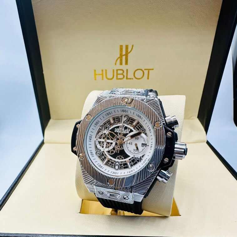Hublot Watch for Men with Designer Dial Frame in AjmanShop