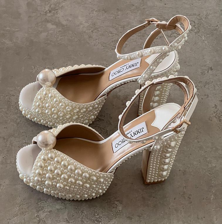 Jimmy Choo Sacaria Heels - AjmanShop