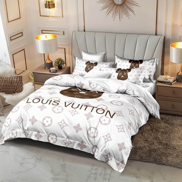 LV Bedsheet Set 6pcs - AjmanShop