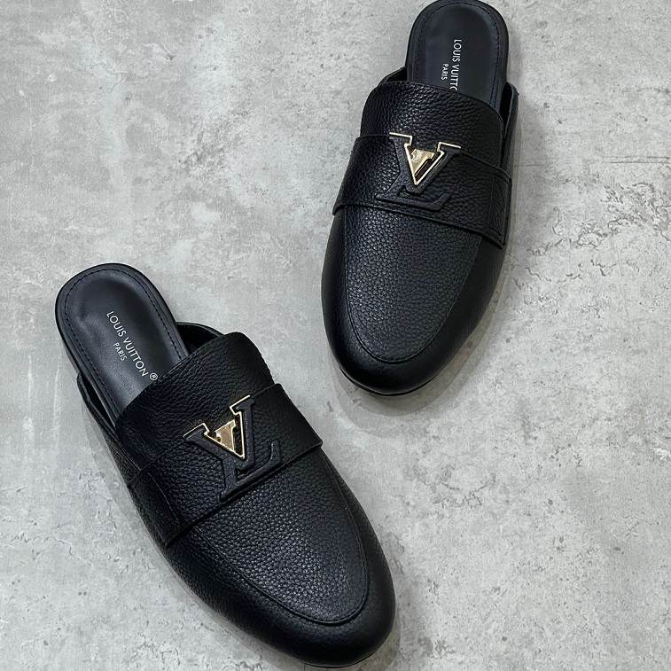 LV Capri Loafer in Open Back for Women- AjmanShop