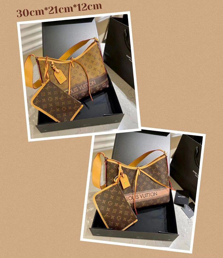 LV CarryAll PM Bag for Women with Purse- AjmanShop