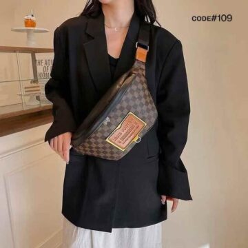 LV CrossBody Bag Brown Color- AjmanShop