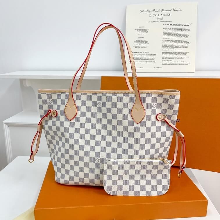 LV Signature Tote Bag in Logo Printed with Purse- AjmanShop