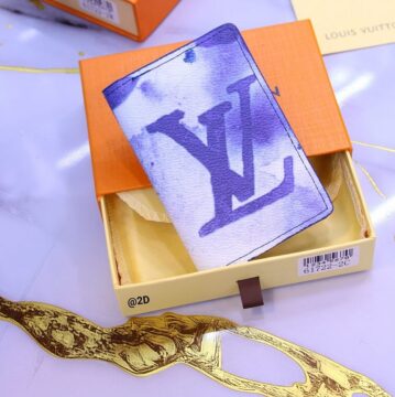LV Wallet For Men, Sky Print - AjmanShop
