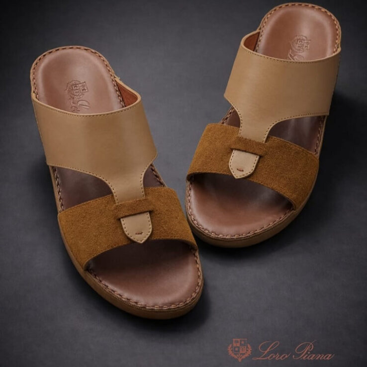 Loro Piana Sandal, Brown - AjmanShop