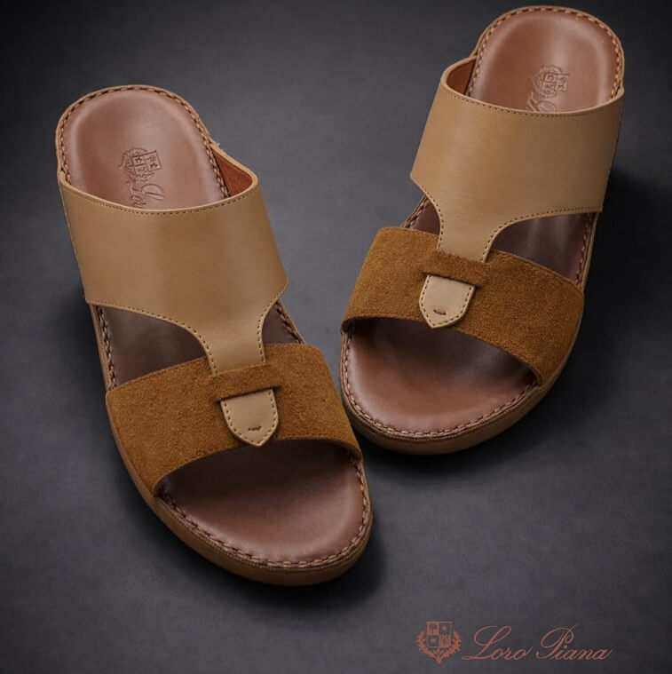 Loro Piana Sandal, Brown - AjmanShop