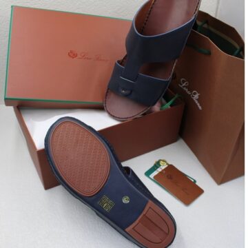 Loro Piana Sandal, Blue - AjmanShop