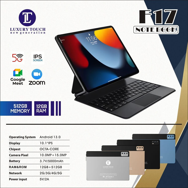 Luxury Touch F17 Tablet - AjmanShop