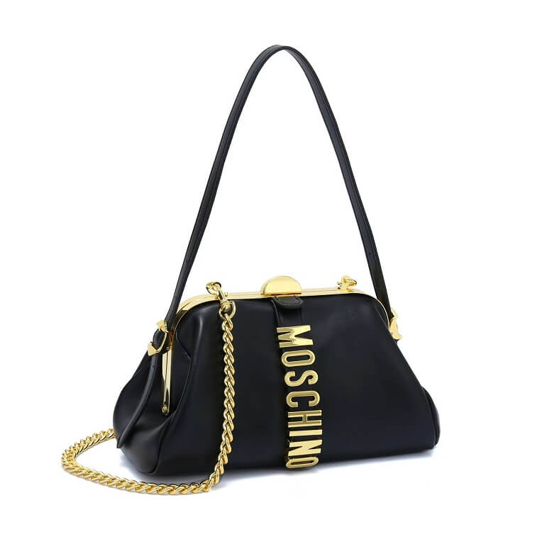 MOSCHINO Shoulder Bag, Black - AjmanShop