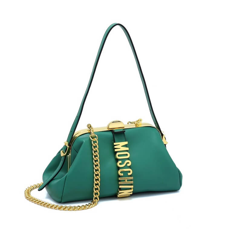 MOSCHINO Shoulder Bag, Green - AjmanShop