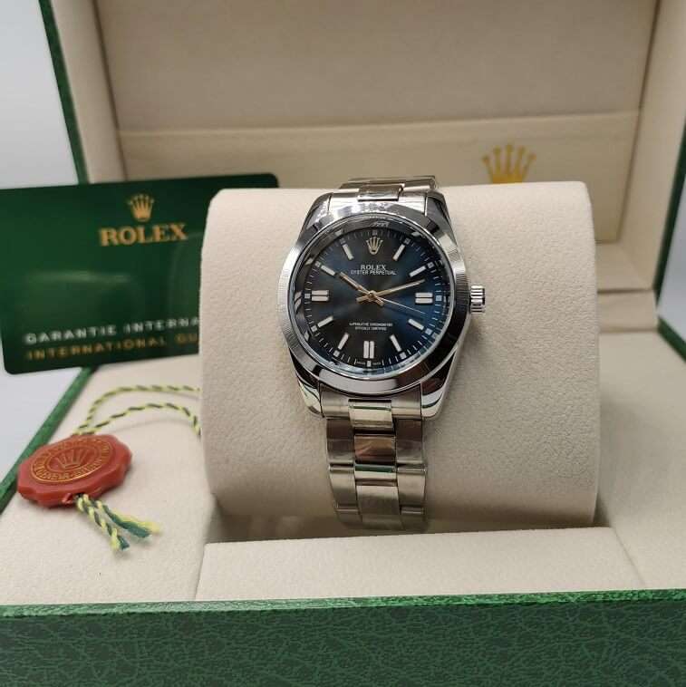 Men Rolex Watch in Stainless Steel with Box- AjmanShop