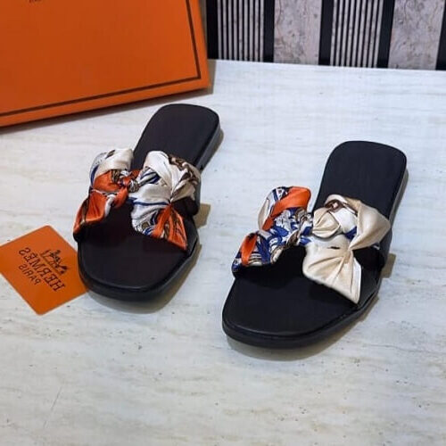 New Hermes Flat Slipper - AjmanShop