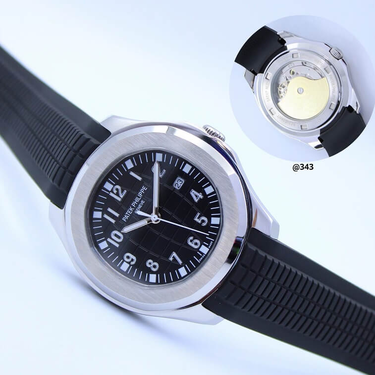 Patek Philippe Automatic Watch, Black Dial - AjmanShop