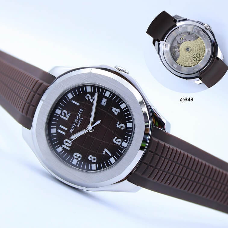 Patek Philippe Automatic Watch, Brown - AjmanShop