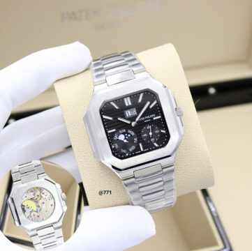 Patek Philippe Cubitus Watches, Black - AjmanShop