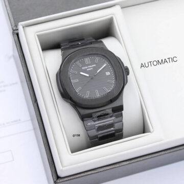 Patek Philippe Watch, Full Black - AjmanShop