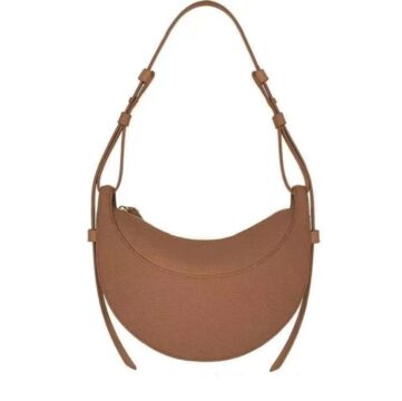 Polene Mala Crossbody Bag, Brown - AjmanShop