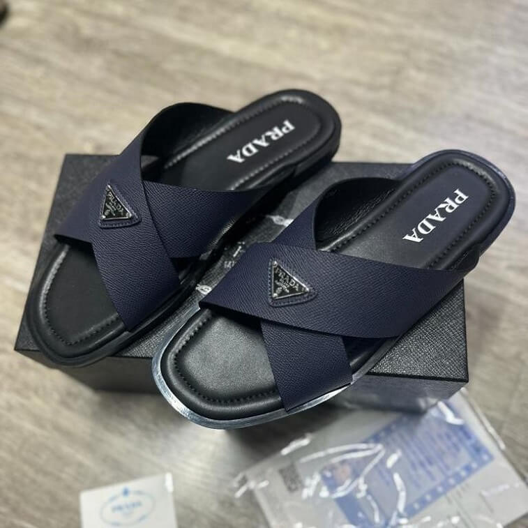 Prada Mens Slipper Open Toe Sandal - AjmanShop