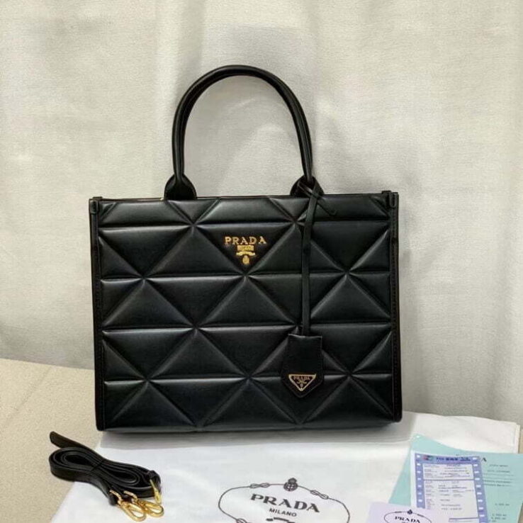Prada Tote Bag for Women, Black - AjmanShop