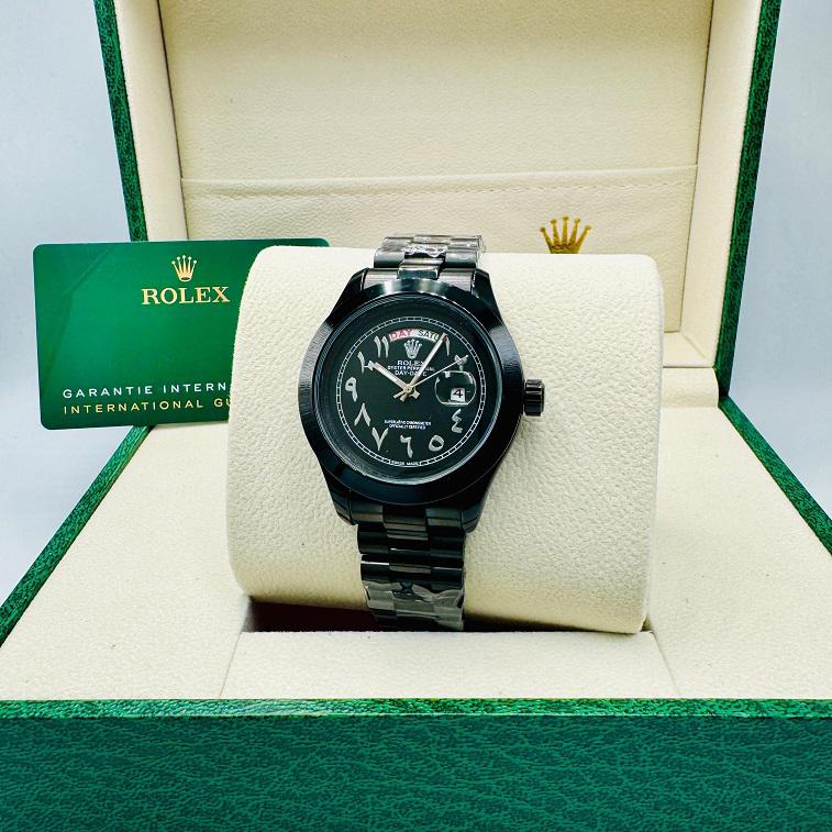 Rolex Arabic Watch for Men in Stainless Steel - AjmanShop