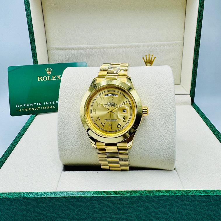 Rolex Arabic Watch for Men in Stainless Steel - AjmanShop