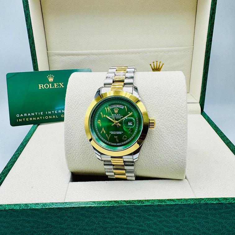 Rolex Arabic Watch for Men in Stainless Steel - AjmanShop