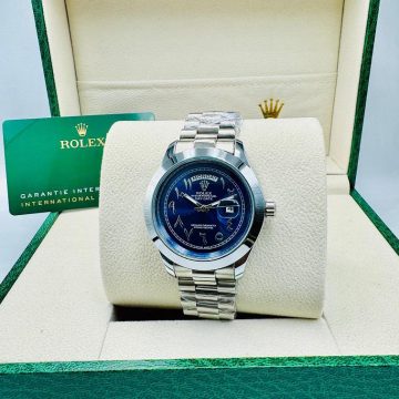 Rolex Arabic Watch for Men in Stainless Steel - AjmanShop