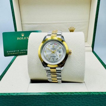 Rolex Arabic Watch for Men in Stainless Steel - AjmanShop
