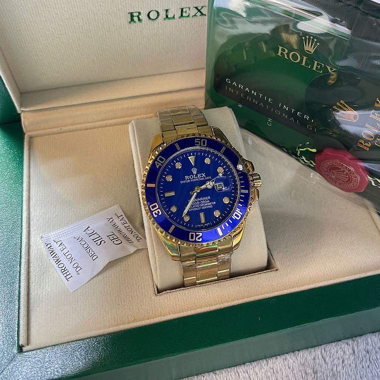 Rolex Chain Watch For Men Good Quality- AjmanShop